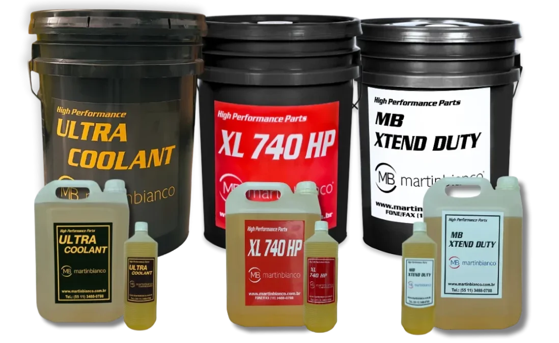 Linha Completa de Lubrificantes MARTIN BIANCO para Compressores de Ar